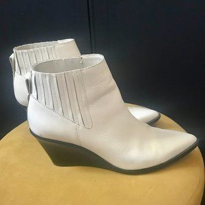 Calvin Klein Western Wedge Bootie